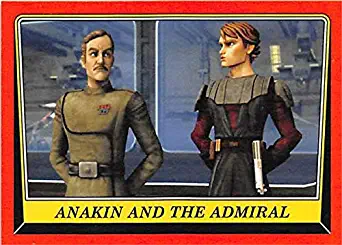 Anakin Skywalker Admiral Yularen trading card Star Wars Rogue One Archives 2016#9 Rebels