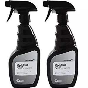 Thermador 00576697 Stainless Steel Conditioner Spray Bottle 2-Pack