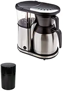 8-cup Coffee Brewer and 1lb Vacuum-Seatled Coffee Container bundle