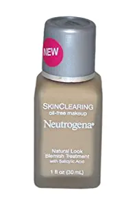 SkinClearing Oil-Free Makeup, Golden Ivory # 25 by Neutrogena for Women - 30 ml Oilfree Makeup