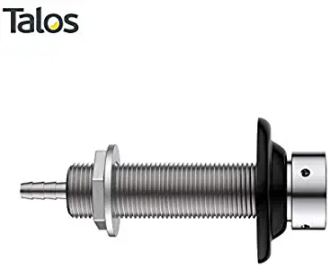 Talos Draft Beer Shank Assembly with Nipple 6-1/8" Stainless Steel - 3/16" I.D. Bore