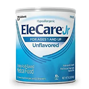 EleCare Jr Amino Acid Based Medical Food, Ages 1+, Unflavored 14.1 oz