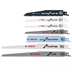 Bosch RAP7PK 7-Piece Reciprocating Saw Blade Set
