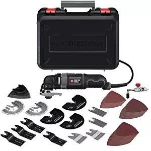 PORTER-CABLE Oscillating Tool Kit, 3-Amp, 52 Pieces (PCE605K52)