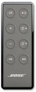 Bose SoundDock Remote - Gray