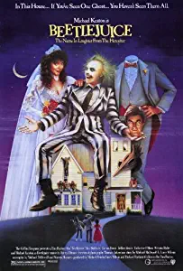 (27x40) Beetlejuice - Michael Keaton Movie Poster by postersdepeliculas