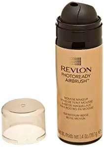 REVLON Photoready Airbrush Mousse Makeup, Medium Beige, 1.4 Ounce by Revlon