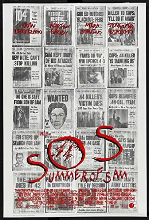 SUMMER OF SAM - 27x40 D/S Original Movie Poster One Sheet Spike Lee Adrien Brody 1999