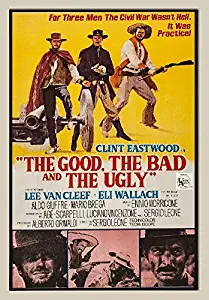 Gatsbe Exchange XXL Poster 24 X 36 Rare Find Good Bad and The Ugly Clint Eastwood 24 X 36