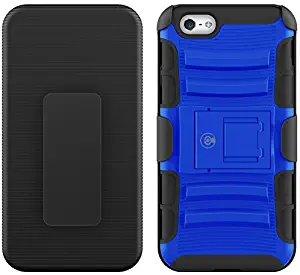 CABLE AND CASE iPhone 6s Case, [Blade Series] - Heavy Duty Protection from Drops and Falls - Also Compatible with Apple iPhone 6 [Blue]