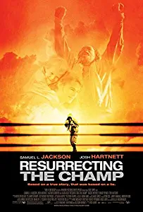 RESURRECTING THE CHAMP (2007) Original Authentic Movie Poster 27x40 - Double-Sided - Samuel L Jackson - Josh Hartnett - Alan Alda - Teri Hatcher