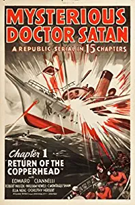 Mysterious Doctor Satan Movie Poster 24"x36"