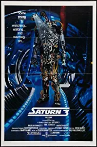 Saturn 3 Movie Mini poster 11inx17in Ships Rolled In Cardboard Tube