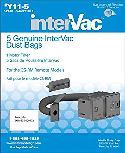 Y11-5 Genuine InterVac Vacuum Cleaner Dust Bags for CSRM Models