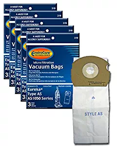 EnviroCare Replacment Vacuum Bags to fit Eureka Type AS 15 Pack