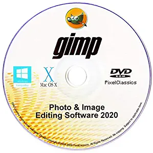 GIMP 2020 Photo Editor Premium Professional Image Editing Software for PC Windows 10 8.1 8 7 Vista XP, Mac OS X & Linux - Full Program & No Monthly Subscription!