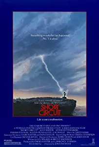 Short Circuit Movie Poster (27 x 40 Inches - 69cm x 102cm) (1986) Style C -(Steve Guttenberg)(Ally Sheedy)(Austin Pendleton)(Fisher Stevens)(Brian McNamara)