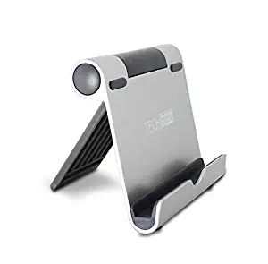 iPad Stand TechMatte Multi-Angle Aluminum Holder for Tablets, E-Readers and Smartphones - Mini Stand