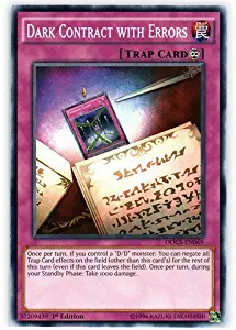 Yu-Gi-Oh! - Dark Contract with Errors (DOCS-EN069) - Dimension of Chaos - 1st Edition - Common