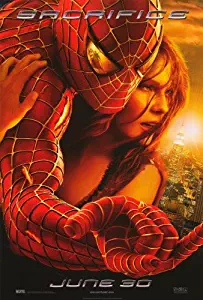 Spider-Man 2 Poster D 27x40 Tobey Maguire Kirsten Dunst Alfred Molina