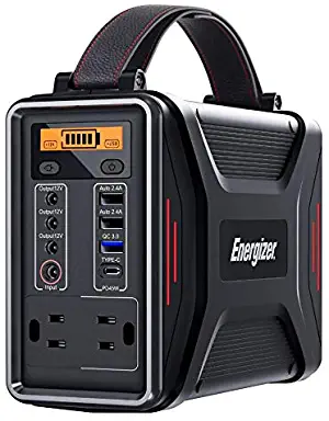 Energizer Portable Power Station, PD 45W USB-C Fast Charging Solar Generators, 240Wh/75000mAh(110V/200W) Pure Sine Wave Lithium Iron Phosphate Battery for Home Emergency, Outdoor Camping Power Supply