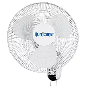 Hurricane 736503 Classic 16 Inch Wall Fan, Oscillating