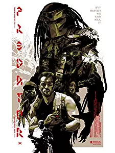 Predator 1987 Sci-Fi Movie Arnold Schwarzenegger 32x24 Print Poster