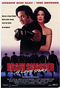 Brain Smasher ... A Love Story Movie Poster (27 x 40 Inches - 69cm x 102cm) (1993) -(Andrew (Dice Clay) Silverstein)(Teri Hatcher)