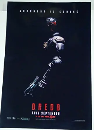 Dredd Movie Poster 27 x 40 inches Horror