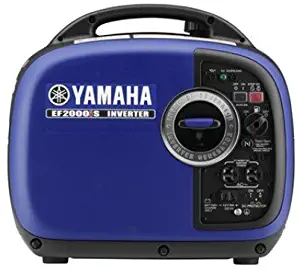 Yamaha EF2000iSv2, 1600 Running Watts/2000 Starting Watts, Gas Powered Portable Inverter,Blue