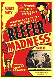 Pyramid America Reefer Madness 1936 Movie Poster Print