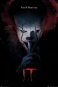 IT Pennywise Hush Maxi Poster, 61 x 91.5 cm, Multi-colour
