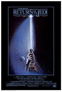 (27x40) Return of the Jedi Star Wars Light Saber Movie Poster