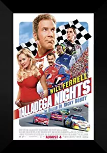 Talladega Nights FRAMED Movie Poster: Will Ferrell