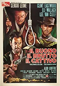 Good The Bad The Ugly Movie Poster #01 Italian 24"x36"
