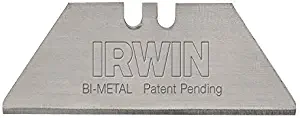IRWIN Bi-Metal Blue Utility Knife Blades,2084400, Pack of 100