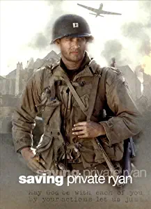 ArtFuzz Saving Private Ryan 11 x 17 Movie Poster - Style H