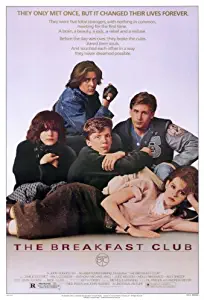 Pop Culture Graphics Breakfast Club, The (1985) - 16x25 - Style Poster Print Sticker Retro Unframed Wall Art Gifts 40x63cm