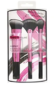 REAL TECHNIQUES Makeup Brush - Sam Nic Chapman Collector's Edition Sculpting Set