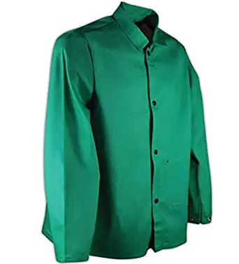 Magid SparkGuard Flame Resistant 12 oz. Cotton Jacket, Green, 30