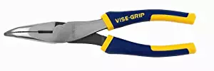 IRWIN Tools VISE-GRIP Pliers, Bent Long Nose, 6-Inch (2078226)