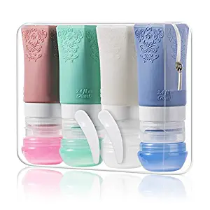 Portable Travel Bottles Accessories, Premium Leak Proof Containers, TSA Approved Refillable Travel Toiletries for Shampoo Liquids, Perfect for Business or Personal Travel, Fun Outdoors