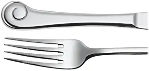 Ginkgo Stainless Steel Sanibel Surf 45-Piece Flatware Set, Service for 8, Silver