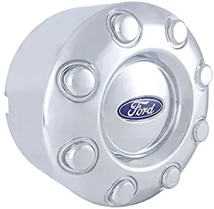 New OEM Ford Rear Center Cap 8 Lug Compatible With Ford F-350 Drw 2005-2016 By Part Numbers HC3C1A096XB HC3C1A096AD HC3C-1A096-AD HC3C-1A096-ADB HC3C1A096ADB HC3C-1A096-XB