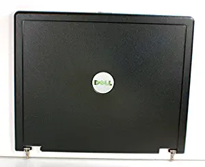 Dell NEW Genuine OEM Inspiron 1200 2200 Latitude 110L Laptop BLACK 15 Inch LCD EAVM7006013 Rear Back Cover Top Monitor Panel Case Lid Assembly W/Hinges U6611