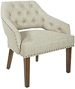 Office Star Accent Guest Chair, Milford Toast