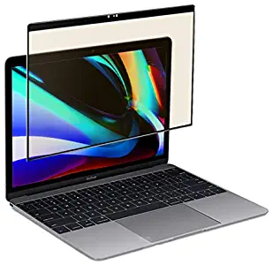 PERFECTSIGHT Screen Protector for MacBook Pro 16 inch 2019 [Medical Device] Anti Glare Radiation Blue Light Filter Fingerprint 2.5D Tempered Glass (1 Pack)