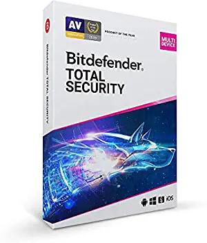 Bitdefender Total Security 2021 - 5 Devices | 2 year Subscription | PC/Mac | Activation Code by Mail